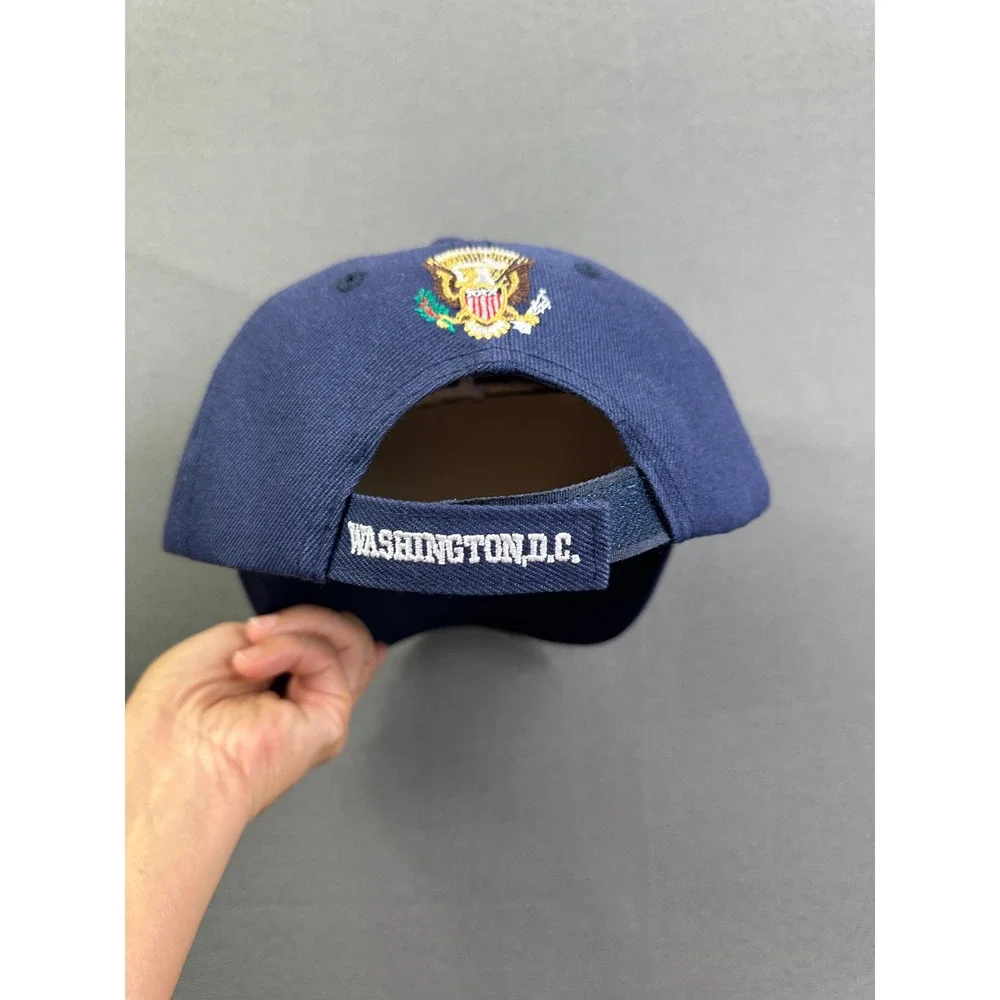Cedar Sports Great Seal of the United States Navy Blue Washington DC Hat Cap